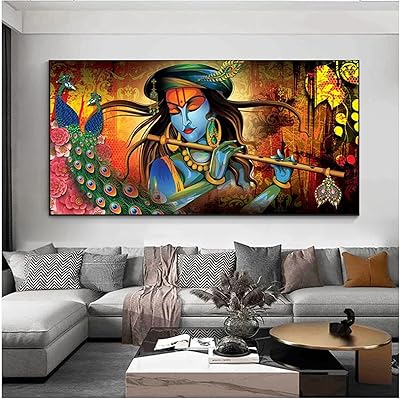 Peinture abstraite blumk nordic krishna, 70 x 140 cm avec cadre. La boutique en ligne DIAYTAR COTE D'IVOIRE propose une grande variété de produits, allant des articles ménagers aux produits électroniques. Avec plus de 300 000 références, les clients peuvent choisir parmi une multitude d'articles pour répondre à leurs besoins et à leurs envies. La boutique est connue pour son large choix de produits.