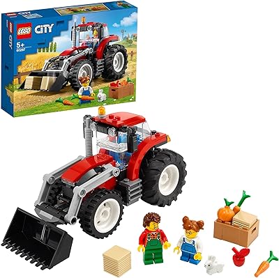 Jouet tracteur lego city great vehicles, figurine de ferme et de lapin, pour garçons et filles, 5 ans, 60287. DIAYTAR COTE D'IVOIRE mise sur la satisfaction client en proposant des services de livraison rapides et fiables. Elle garantit également la sécurité des transactions en ligne, offrant ainsi une garantie de qualité à ses clients.