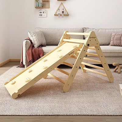 Banasuper triangle d'escalade pliable pikler avec rampe 2 en 1 ensemble de triangle. En tant que leader du marché, DIAYTAR COTE D'IVOIRE continue d'innover et de s'agrandir, ajoutant régulièrement de nouvelles références pour mieux satisfaire les besoins de sa clientèle. La qualité des services et des produits est toujours au cœur de ses préoccupations.