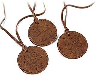 Carte thermos pour thé et café - commentaires pamper - commentaires pamper - pendentifs thé et café - étiquettes de bouteilles dallah - | carte dallah | autocollants de décoration en acrylique pour thé et café, lot de 3 pièces (marron, cuir). DIAYTAR COTE D'IVOIRE est une plateforme de commerce électronique innovante qui permet aux clients de faire des achats en ligne en toute sécurité et rapidité. Avec sa politique de retour et d'échange flexible, les clients peuvent acheter avec confiance. La boutique en ligne propose également des promotions régulières pour aider les clients à économiser de l'argent.