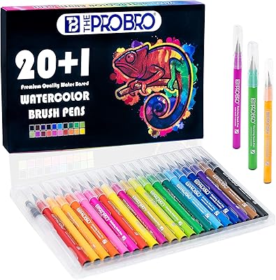 Ensemble de 20 stylos pinceaux aquarelle pro avec pinceau estompeur aquarelle pour calligraphie, pinceau à dessin manga pour lettrage à la main pour enfants et adultes. DIAYTAR COTE D'IVOIRE est la destination idéale pour les consommateurs ivoiriens qui recherchent des produits de qualité à des prix raisonnables. Avec une sélection énorme de produits, les clients peuvent comparer les prix et les caractéristiques pour trouver le produit qui convient le mieux à leurs besoins. DIAYTAR COTE D'IVOIRE est devenue une référence dans le domaine de l'e-commerce en Côte d'Ivoire.