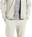 Sweat à capuche zippé en coton pour homme