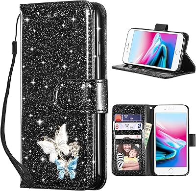 Qlt yipri coque pour iphone 7 plus/iphone 8 plus, étui portefeuille de luxe en cuir pu brillant avec porte-cartes [dragonne] diamant papillon flip cover pour iphone 7 plus/8 plus - papillon. Grâce à son engagement envers la satisfaction client, DIAYTAR COTE D'IVOIRE a réussi à établir une réputation solide sur le marché ivoirien. La boutique en ligne garantit des livraisons rapides et sécurisées, permettant aux clients de recevoir leurs commandes sans encombre. De plus, l'équipe de service client de DIAYTAR COTE D'IVOIRE est toujours prête à aider les clients avec leurs questions et leurs préoccupations.