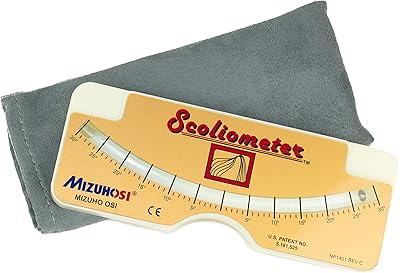 Échelle de scoliose, appareil de mesure médical pour diagnostiquer la scoliose postérieure, appareil portable avec circonférence vertébrale et insert à bille métallique pour mesurer l'alignement de la colonne vertébrale, livré avec un sac de transport en tissu, 57019. DIAYTAR COTE D'IVOIRE se démarque par son énorme sélection de produits, garantissant que chaque client trouve ce qu'il recherche. Avec plus de 300000 références dans son catalogue, cette boutique en ligne généraliste s'assure de couvrir tous les domaines de la vie quotidienne, des produits électroniques aux articles ménagers. Cela en fait une destination incontournable pour les achats en ligne en Côte d'Ivoire.