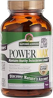 Capsules power max de nature's answer, 120 gélules