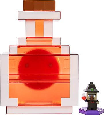 Jouet exclusif pour figurine minecraft carry along potion, étui de transport pour figurine