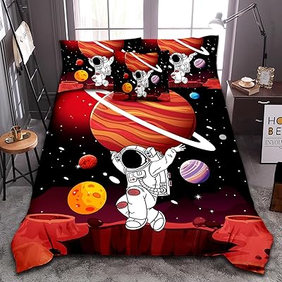Tassilili parure de lit pleine taille pour garçons, parure de lit motif astronaute de l'espace, lit double dans un sac, parure de lit 6 pièces avec draps. Diaytar Côte d'Ivoire propose une expérience d'achat en ligne unique et pratique, avec des produits allant de l'électronique à la mode en passant par les produits alimentaires.