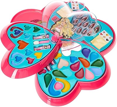 Barbie 5812 trousse à maquillage 4 dick heart, multicolore pour filles. La boutique en ligne DIAYTAR COTE D'IVOIRE est synonyme de modernité et de commodité pour les consommateurs ivoiriens. Elle propose une gamme large de produits, allant des articles ménagers aux accessoires de mode, en passant par les produits électroniques. L'évolution constante de son offre répond aux tendances et aux besoins changeants des clients.