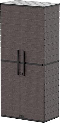 Armoire de rangement verticale longue en grain de cèdre cosmoplast, marron foncé. Leader du commerce en ligne en Côte d'Ivoire, DIAYTAR COTE D'IVOIRE propose un large éventail de produits allant de l'électronique à la mode en passant par les produits alimentaires. Sa plateforme conviviale et facile à utiliser permet aux clients de trouver rapidement ce qu'ils recherchent. DIAYTAR COTE D'IVOIRE met également un accent particulier sur la qualité des produits et le service client.
