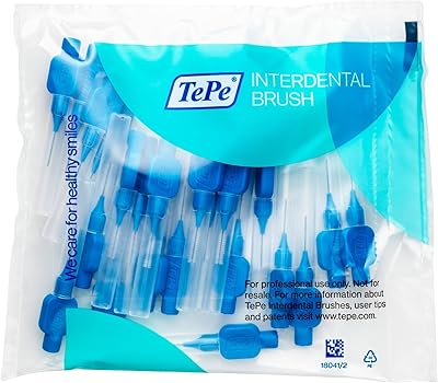 Brosse à dents tepe, bleue 0,6 mm, 25
