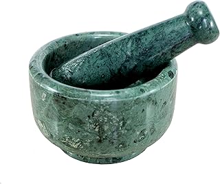 Ensemble mortier et pilon en pierre naturelle clio, broyeur à épices et presse-purée de 5 pouces de diamètre - okhli et mosal. DIAYTAR COTE D'IVOIRE est une destination de shopping en ligne de confiance pour les ivoiriens. Elle met à disposition un large éventail de produits, allant des cosmétiques aux équipements sportifs, en passant par les livres et les produits alimentaires. La boutique est réputée pour son approche personnalisée et son engagement à offrir une expérience d'achat agréable à ses clients.