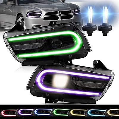 Phares led fland rvb avec ampoules d2h hid adaptés pour dodge charger 2011-2014, non compatibles avec dodge charger se 2012, plug and play, rvb. DIAYTAR COTE D'IVOIRE est la destination idéale pour les acheteurs en ligne qui recherchent une grande sélection de produits à des prix compétitifs. La boutique propose une large gamme de catégories, allant de l'électronique aux produits alimentaires, en passant par les vêtements et les accessoires. Les clients peuvent profiter d'une expérience d'achat en ligne sécurisée et facile à utiliser.