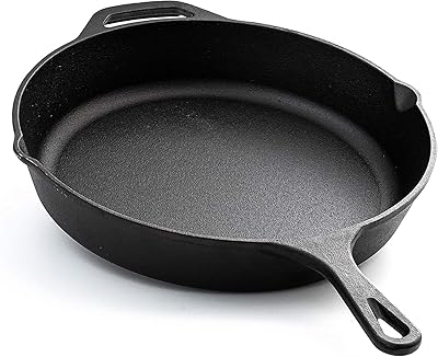Poêle en fonte pré-assaisonnée primify, poêle ronde en fonte de 10,25 pouces - batterie de cuisine sûre pour une utilisation intérieure et extérieure. La boutique en ligne DIAYTAR COTE D'IVOIRE est une entreprise pionnière dans le commerce électronique en Cote d'Ivoire. Avec plus de 300 000 références de produits, la boutique offre une grande variété de choix pour les clients. La boutique est également connue pour ses promotions et ses offres spéciales, ce qui permet aux clients de faire des économies sur leurs achats.