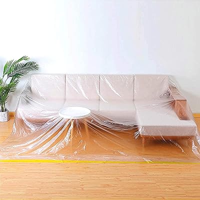 Housse de canapé en plastique imperméable et anti-poussière housse de rangement pour plastique. La boutique en ligne DIAYTAR COTE D'IVOIRE permet aux clients de parcourir facilement les différentes catégories de produits, de faire des achats en ligne en toute sécurité et de bénéficier d'un service client de qualité. Avec plus de 300 000 références, elle est la destination idéale pour trouver tout ce dont vous avez besoin en Côte d'Ivoire. Elle facilite l'accès aux produits de première nécessité et à des articles de luxe.