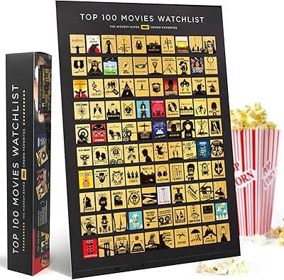 100 films imdb officiels - affiche à gratter premium avec illustrations professionnelles. DIAYTAR COTE D'IVOIRE est une boutique en ligne qui propose une expérience de shopping personnalisée et conviviale. La boutique utilise des technologies modernes pour offrir une navigation facile et une recherche de produits efficace. Les clients peuvent également profiter d'un service client réactif et d'une équipe de support technique compétente.