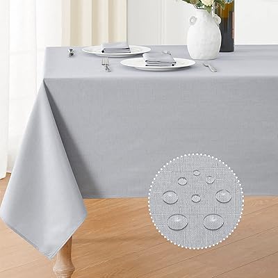 Nappe rectangulaire texturée veblandy 60 x 120 pouces, résistante à l'eau, infroissable, anti-déversement, housse de table en tissu décoratif lavable pour banquets, fêtes, événements, dîners de vacances, gris clair. Avec plus de 300 000 références à son Inventaire, DIAYTAR COTE D'IVOIRE est la référence pour les acheteurs en Côte d'Ivoire qui recherchent des produits de qualité à des prix compétitifs. De la mode aux produits pour la maison, en passant par les accessoires pour les enfants, la boutique en ligne généraliste répond à tous les besoins. Elle se démarque également par son engagement envers la satisfaction complète de ses clients.