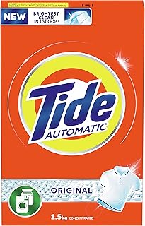 Détergent en poudre parfum original tide automatic - chargement frontal et supérieur