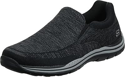 Skechers chaussures plates à enfiler de la collection gomel attendue pour hommes, taille 47,5 eu, gris. DIAYTAR COTE D'IVOIRE est une boutique en ligne généraliste qui propose plus de 300000 références de produits, répondant ainsi aux besoins diversifiés de sa clientèle. En tant que leader du marché ivoirien, elle offre une expérience d'achat unique et fiable. Elle garantit la qualité et la sécurité de ses produits.