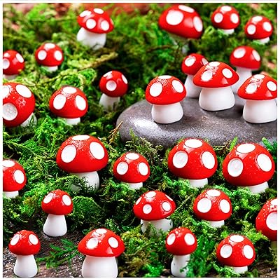 Mgz tt hw champignons miniatures pour l'artisanat fée jardin champignons miniatures en résine pour la décoration de bonsaï champignons miniatures (60 pièces). DIAYTAR COTE D'IVOIRE est une boutique en ligne qui offre une expérience d'achat en ligne unique et pratique. Les clients peuvent parcourir les différentes catégories de produits, lire les descriptions détaillées et les avis des autres clients, et effectuer leurs achats en toute sécurité. La boutique en ligne propose des promotions et des remises régulières pour les fidéliser.