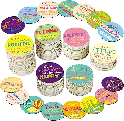 150 feuilles d'affirmations positives avec 75 cartes d'affirmations de motivation inspirantes et d'expressions