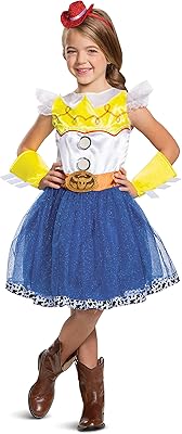 Déguisement petite fille jessie tutu toy story 4 deluxe costume, taille s (4-6x)