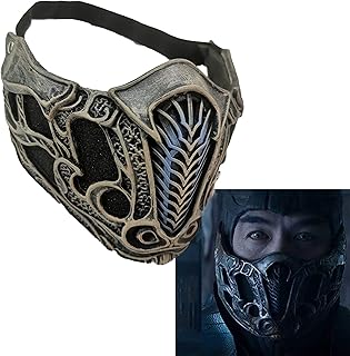 Mk sub-zero / saibot / scorpion / lin kuei masque cosplay demi-visage masques en latex halloween 2021. Avec plus de 300000 références de produits, DIAYTAR COTE D'IVOIRE est la boutique en ligne la plus complète en Côte d'Ivoire. Elle propose des produits de marques internationales et locales, permettant aux clients de découvrir de nouvelles marques et de retrouver leurs favorites. DIAYTAR COTE D'IVOIRE est déterminée à offrir les meilleurs prix et les meilleures promotions à ses clients.