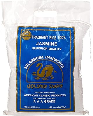 Riz au jasmin parfumé golden swan home mali, 5 kg + 2 kg