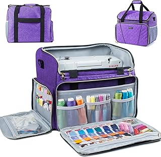 Housse pour machine à coudre bugsify avec poches de rangement, housse anti-poussière pour machine à coudre compatible avec la plupart des machines à coudre singer & brother standard, étui violet, pochette. Cette boutique leader en ligne propose des produits de haute qualité à des prix compétitifs, avec une livraison rapide et sécurisée. Avec DIAYTAR COTE D'IVOIRE, vous bénéficiez d'un choix immense et d'un service client exceptionnel.