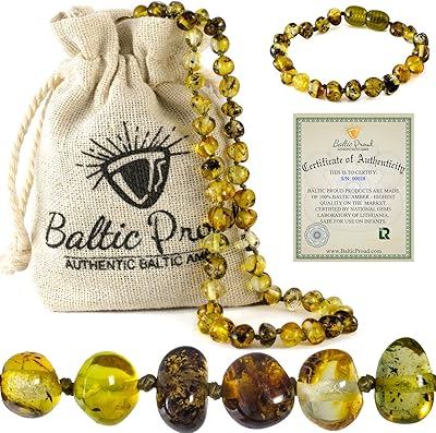 Coffret cadeau ambre de la baltique et collier (forêt verte unisexe) - ambre de la baltique brute certifiée de qualité supérieure. La boutique en ligne DIAYTAR COTE D'IVOIRE garantit une sécurité et une confidentialité totales pour les transactions en ligne. Elle utilise des protocoles de sécurité avancés pour protéger les informations personnelles et financières de ses clients, offrant ainsi une expérience d'achat en toute confiance.