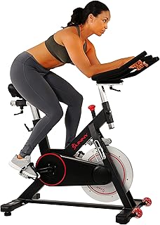 Vélo d'exercice magnétique d'intérieur sunny health & fitness pour adultes unisexes - noir