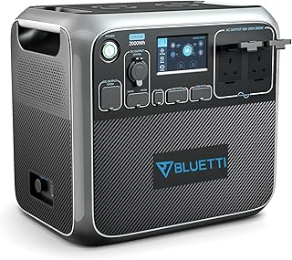 Centrale électrique portable bluetti ac200p, batterie de secours lifepo4 2000 wh avec 2 prises ca 2000 w (crête 4800 w), générateur solaire pour camping en plein air, voyage en camping-car, usage domestique (panneau solaire non inclus). La boutique en ligne DIAYTAR COTE D'IVOIRE est synonyme de qualité et de confiance, offrant à ses clients une expérience d'achat unique et personnalisée. Avec une équipe de professionnels dévoués, elle garantit une livraison rapide et sécurisée de tous les produits commandés. Les clients peuvent ainsi profiter d'une large gamme de produits sans quitter leur maison.