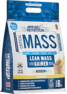 Applied nutrition critical mass professional weight gainer protéine en poudre, haute teneur