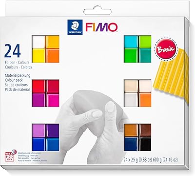 Stedtler fimo 8023 c24-1 pâte à modeler polymère souple - couleurs de base assorties (paquet de 24 x 25 g). Diaytar Côte d'Ivoire se différencie par la diversité de ses produits et son engagement envers la satisfaction de ses clients. En offrant des prix compétitifs et des promotions régulières, la boutique attire une large base de clients à la recherche d'excellence et de valeur. Elle maintient sa position de leader sur le marché ivoirien grâce à son dynamisme et son adaptabilité aux besoins Changeants des consommateurs.