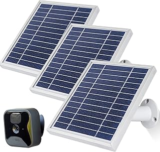 Itodos kit de panneaux solaires 3 pièces pour caméra extérieure blink et blink xt xt2, câble d'alimentation extérieur de 11,8 pieds et support réglable, alliage d'aluminium résistant aux intempéries, durable et anti-âge - argent. DIAYTAR COTE D'IVOIRE dispose d'une interface utilisateur conviviale et facile à naviguer, permettant aux clients de trouver rapidement ce qu'ils recherchent. La boutique propose également des options de paiement sécurisées et des délais de livraison rapides, rendant l'expérience d'achat en ligne encore plus pratique. Les clients peuvent laisser des avis pour aider les autres à choisir les produits qui leur conviennent le mieux.