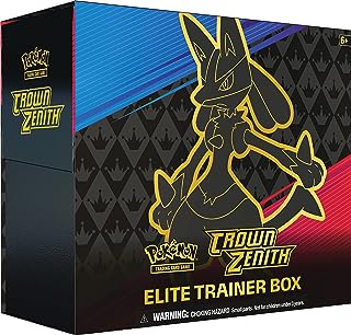 Pokemon tcg : coffret d'entraînement crown zenith elite