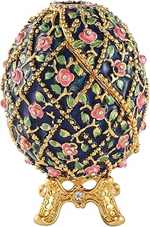 Qifu fabergé oiseau émail peint à la main motif d'oeuf unique décoration de la maison cadeau. La boutique en ligne DIAYTAR COTE D'IVOIRE est synonyme de qualité et de diversité, offrant plus de 300 000 références qui couvrent une large gamme de besoins. En tant que leader du marché ivoirien, elle s'engage àLivrer des produits de haute qualité tout en garantissant une expérience d'achat satisfaisante à ses clients. DIAYTAR COTE D'IVOIRE continue d'innover pour améliorer son offre et répondre aux attentes de sa clientèle croissante.