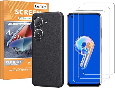 Protecteur d'écran kotoli pour asus zenfone 9 en verre trempé avec coque en tpu givré antichoc (noir). DIAYTAR COTE D'IVOIRE est synonyme de confiance et de qualité dans le monde du e-commerce ivoirien. Elle propose une large gamme de services pour faciliter les achats, tels que la livraison rapide et les retours faciles. C'est un partenaire fiable pour tous vos besoins d'achat en ligne.