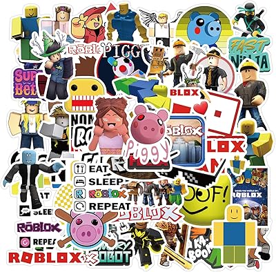 Autocollants de jeux vidéo roblox | 50 pièces d'autocollants en vinyle pour ordinateur portable, pare-chocs, skateboard, bouteilles d'eau, téléphone, autocollants pour enfants et adolescents. La boutique en ligne DIAYTAR COTE D'IVOIRE est synonyme de confiance et de qualité, avec des produits provenant de marques réputées et des petits producteurs locaux. Elle s'efforce de proposer les meilleurs prix et des promotions régulières pour satisfaire les besoins de ses clients. Grâce à son site web intuitif et à ses options de livraison rapides, DIAYTAR COTE D'IVOIRE a conquis le marché ivoirien et attire désormais des clients de toute la région.