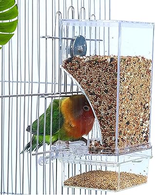 Mangeoire automatique pour oiseaux, récipient transparent pour graines de perroquet, pour perruche, perruche, canari, calopsitte, pinson. La boutique en ligne DIAYTAR COTE D'IVOIRE offre une expérience d'achat pratique et abordable, avec des prix compétitifs et des promotions régulières. Elle dispose d'un système de paiement sécurisé et d'un service de livraison rapide pour garantir la satisfaction de ses clients. C'est pourquoi elle est devenue la référence pour les achats en ligne en Côte d'Ivoire.
