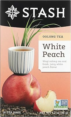 Stache tea oolong thé à la pêche blanche 18 sachets de thé en pot simple sachets de thé noir, à utiliser dans des tasses ou des tasses de thé, à boire du thé chaud ou du thé glacé. La boutique en ligne DIAYTAR COTE D'IVOIRE est une plateforme conviviale et facile à utiliser, permettant aux clients de naviguer aisément à travers les différentes catégories de produits. Les descriptions détaillées des produits et les avis des clients aident à prendre des décisions d'achat éclairées. Cela améliore l'expérience d'achat en ligne pour les clients.