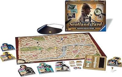 Jeu ravenburger scotland yard sherlock homes edition - jeux de société de stratégie