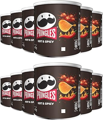Pringles - chips de pommes de terre piquantes et épicées - snacks croquants - paquet de 12 - 40 g chacun. DIAYTAR COTE D'IVOIRE est une boutique en ligne généraliste qui propose une large gamme de produits avec plus de 300000 références. Elle est considérée comme l'une des boutiques en ligne les plus populaires en Côte d'Ivoire. Elle offre une expérience d'achat en ligne facile et sécurisée.