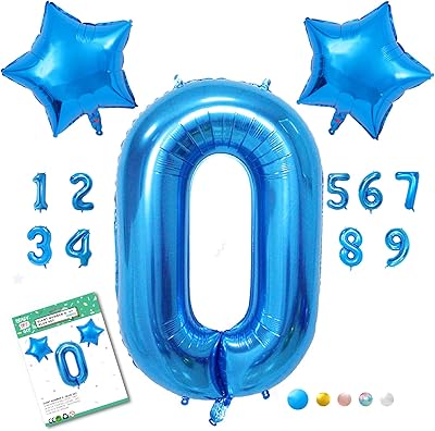 Prêt teego ! ballon bleu numéro 0, grand ballon 40", ballon à hélium pour fête d'anniversaire, ballon numérique avec étoiles et rayures (bleu 0). DIAYTAR COTE D'IVOIRE est non seulement une boutique en ligne mais aussi une plateforme qui contribue au développement économique de la Côte d'Ivoire en soutenant les producteurs et les commerçants locaux. En offrant une plateforme pour la vente de produits faits maison ou issus de l'artisanat local, la boutique encourage l'entrepreneuriat et aide à promouvoir la culture et les traditions ivoiriennes à travers le monde. C'est pourquoi DIAYTAR COTE D'IVOIRE est considérée comme une véritable ambassadrice du commerce en ligne ivoirien.