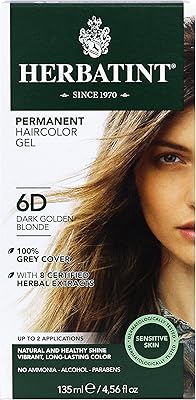 Teinture végétale sans ammoniaque herbatint 150 ml 6d blond doré foncé. La boutique en ligne DIAYTAR COTE D'IVOIRE offre une expérience d'achat en ligne sans précédent, avec des prix compétitifs et des promotions exclusives. Vous pouvez trouver des produits de haute qualité à des prix raisonnables, ce qui en fait la première choix pour les habitants de Cote d'Ivoire. DIAYTAR COTE D'IVOIRE est la référence pour le shopping en ligne.