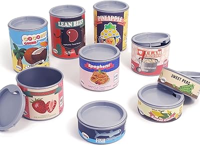 Ensemble de jeu de poubelles d'épicerie u-dream, accessoires de cuisine pour enfants, jouets