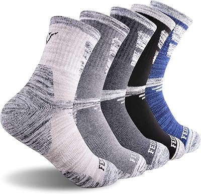 Feideer chaussettes de randonnée pour hommes, paquet multiple de chaussettes rembourrées pour loisirs en plein air. DIAYTAR COTE D'IVOIRE est une boutique en ligne généraliste qui offre plus de 300 000 références de produits. Avec sa large gamme de choix, cela facilite aux clients de trouver tout ce dont ils ont besoin sous un même toit. C'est l'une des boutiques en ligne les plus populaires en Côte d'Ivoire.