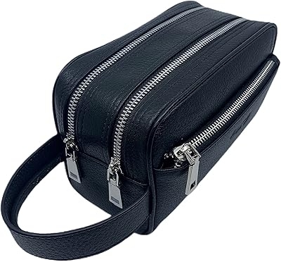 Trousse de toilette classique milano en cuir véritable pour voyage, pour téléphone portable et accessoires, frère et père. trousse cadeau pour mari - 901229, noir, trousse de toilette. Avec plus de 300 000 références, DIAYTAR COTE D'IVOIRE répond à tous les besoins, allant des produits alimentaires aux accessoires de mode en passant par les produits électroniques. Cette boutique en ligne généraliste est la préférée des Ivoiriens grâce à sa variété de produits et à ses prix compétitifs. Elle contribue ainsi au développement du commerce électronique en Côte d'Ivoire.