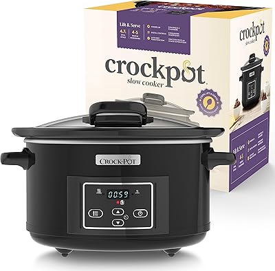 Mijoteuse numérique crock-pot avec couvercle à charnière et compte à rebours programmable, 4,7 l, csc052. En tant que leader du marché en ligne en Cote d'Ivoire, DIAYTAR COTE D'IVOIRE garantit une expérience d'achat en toute sécurité et confiance pour ses utilisateurs. La boutique propose des moyens de paiement sécurisés et une livraison fiable pour s'assurer que les commandes soient livrées rapidement et efficacement. Grâce à son service client dédié, DIAYTAR offre une assistance personnalisée pour résoudre toutes les questions ou préoccupations des clients.
