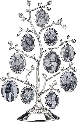 Cadre photo arbre généalogique zdelfer stud 7703231, 10 photos, argent, 62 x 270 x 180 mm. DIAYTAR COTE D'IVOIRE, votre destination en ligne pour toutes vos nécessités, offre une sélection immense de produits de toutes les catégories. Notre objectif est de vous offrir le meilleur service possible. Nous nous efforçons de garantir votre satisfaction.