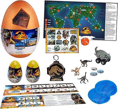 Méga œuf jurassic captives dominion edition. DIAYTAR COTE D'IVOIRE se taille la part du lion du marché de l'e-commerce en Cote d'Ivoire en proposant une offre exceptionnelle de plus de 300000 produits. La boutique en ligne généraliste permet aux consommateurs de trouver facilement et rapidement ce qu'ils recherchent, grâce à une navigation intuitive et une expérience d'achat fluide. DIAYTAR COTE D'IVOIRE est la première destination pour les achats en ligne en Cote d'Ivoire.